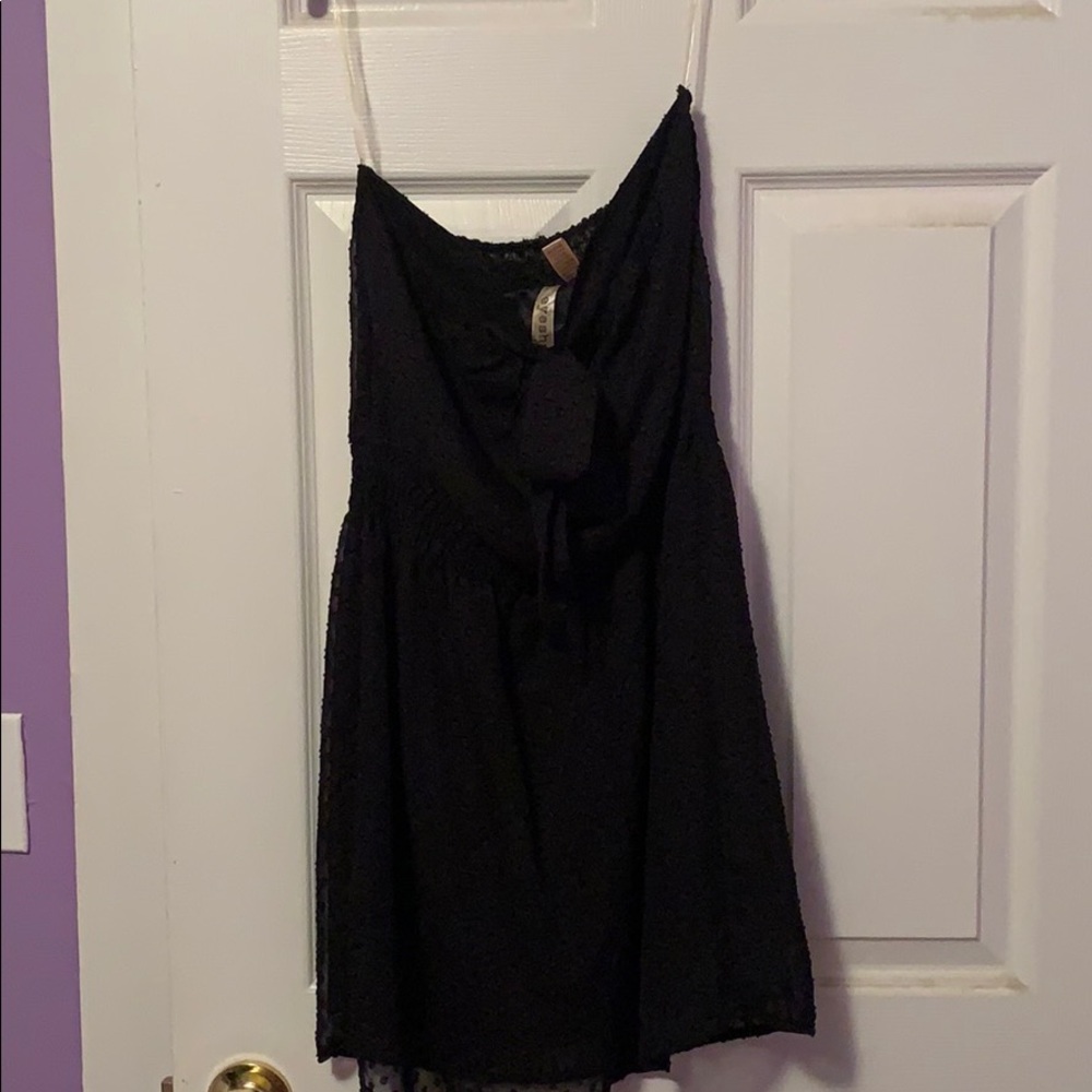 Strapless dress